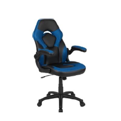 OSC Designs Black/Blue Gaming Chair