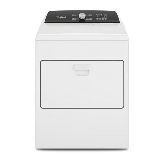 7.0 CuFt Electric Dryer, White