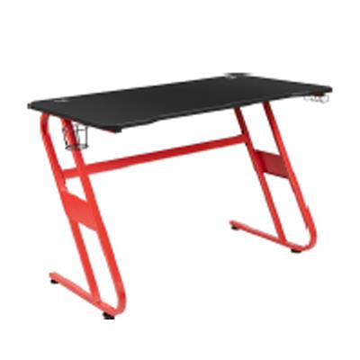 OSC Designs Black and Red Gaming Desk