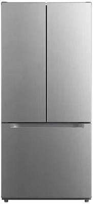 18 CF Bottom Mount French Door Refrigerator-Stainless 0
