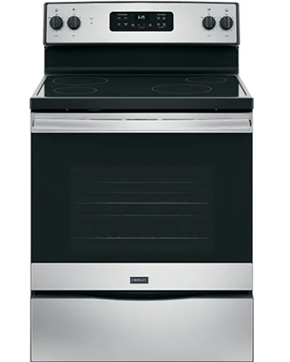 5.3 cuft flat top electric Range - Stainless 0