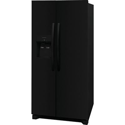 Frigidaire 22CF Black Refrigerator  0