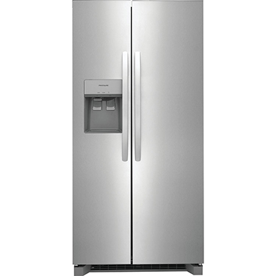 Frigidaire 22 Cu Ft Stainless Steel Side by Side