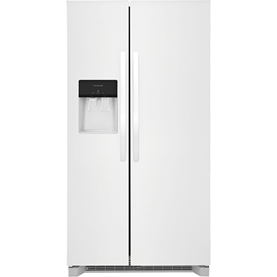 25.6 Cu Ft SD SxS Refrigerator - White