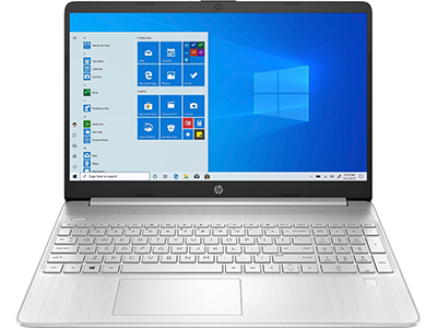 HP 15.6" Notebook - HD, QuadCore, 4GB, 128GBSSD, Silver