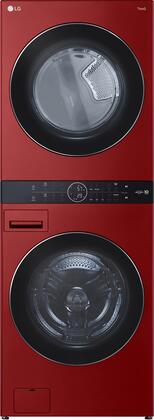 4.5 CF / 7.4 CF Electric Washtower- Candy Red