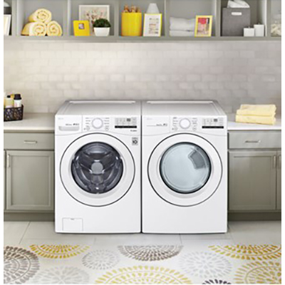 LG Ultimate Front Load Washer & Dryer, White