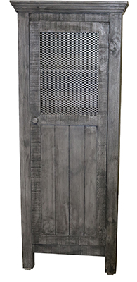 Million Dollar Rustic Grey Single Door Pantry