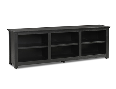 80" Wide Black TV Stand