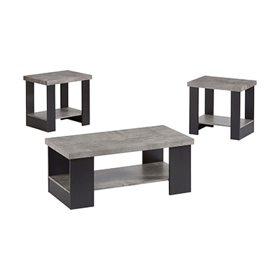 Progressive Kayson 3pk table gray/black