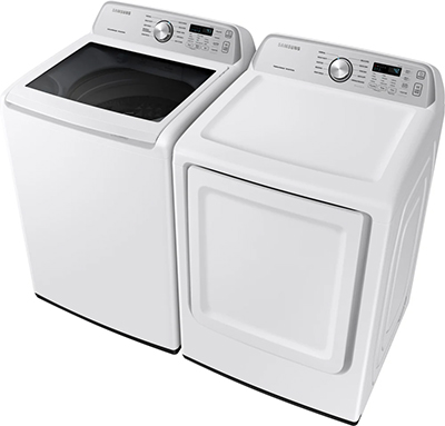 Samsung Ultimate Top Load Laundry Pair - White