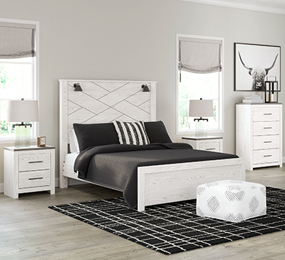 Signature Design Gerridan White Queen Bedroom Set