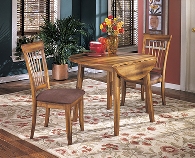 Berringer Drop Leaf Dinette with 2 Chairs 0