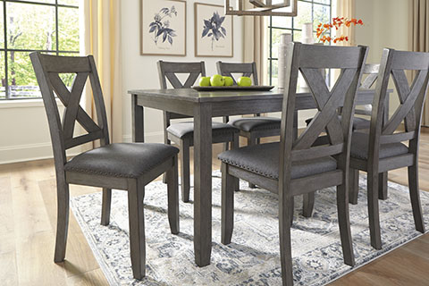 Signature Design Caitbrook Table & 6 Chairs
