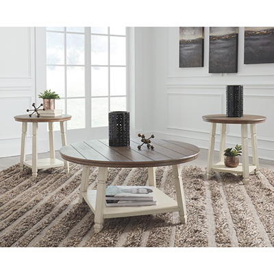 Signature Design Bolanbrook Two-tone 3 pack of tables