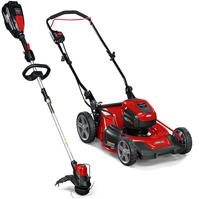 Snapper Electric Push Mower and Trimmer