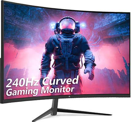 32" Curved Gaming Monitor, 1920x1080FHD, 240Hz 0