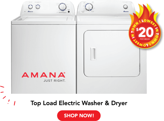 Top Load Electric Washer & Dryer