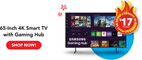 65-Inch 4K Smart TV with Gaming Hub