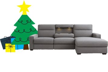 Sahara Nature Power Recline Chofa with Drop Down Table