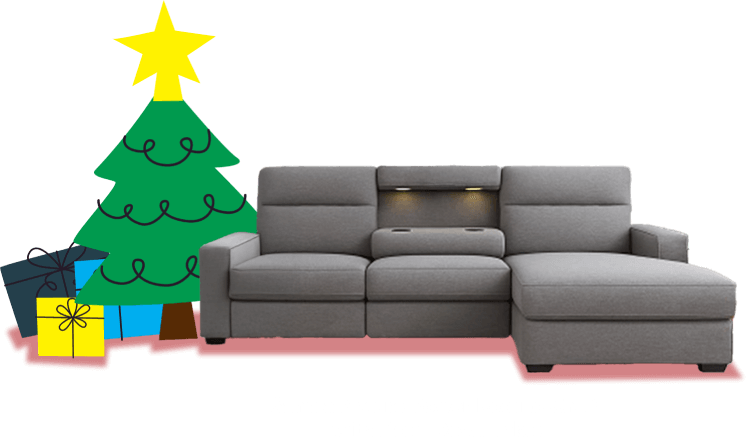 Sahara Nature Power Recline Chofa with Drop Down Table