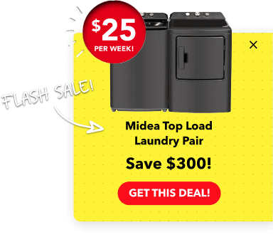 Midea Top Load Laundry Pair