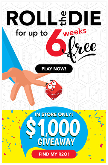 $1000 giveaway See store for details.