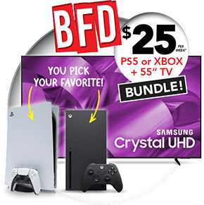 PS5 or XBOX Bundle - $25/wk