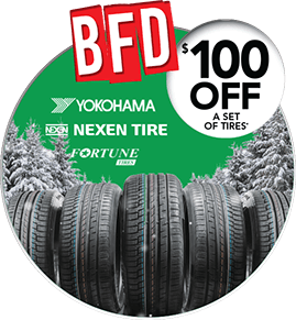 R2O Tires - $100 Off