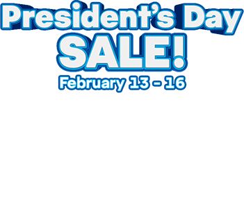 President's Day SALE! February 13-16 - Get 2 Weeks FREE on Anything In The Store!
