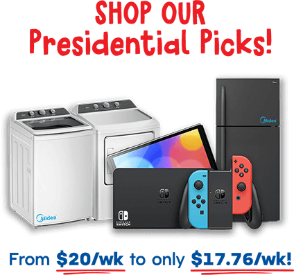 Shop Our Presidential Picks! - From $20/wk to only $17.76/wk!